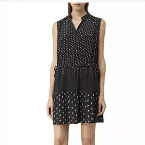 All saints Polka Dot Lin Flic Dress